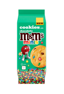 M&M’s Minis Cookies With Chocolate 144g