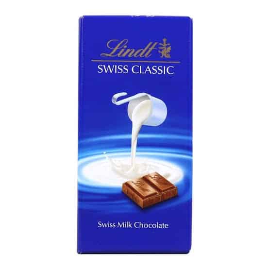 Lindt Swiss Classic Milk Chocolate 100g The Pantry Expat Food And Beverage