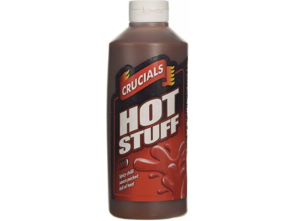 Crucials Hot Stuff Spicy Chilli Sauce 500ml - The Pantry Expat Food ...